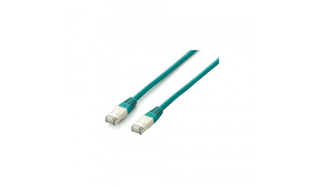 "Equip Patchkabel Cat6A S/FTP 2xRJ45 10.00m grün Plat.LSZH Polybeutel"