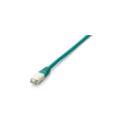 "Equip Patchkabel Cat6A S/FTP 2xRJ45 1.00m grün Plat.LSZH Polybeutel"