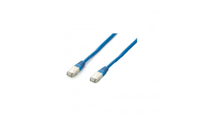 "Equip Patchkabel Cat6A S/FTP 2xRJ45 15.00m blau Plat.LSZH Polybeutel"