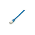 "Equip Patchkabel Cat6A S/FTP 2xRJ45 15.00m blau Plat.LSZH Polybeutel"