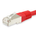 "Equip Patchkabel Cat6A S/FTP 2xRJ45 15.00m rot Plat.LSZH Polybeutel"