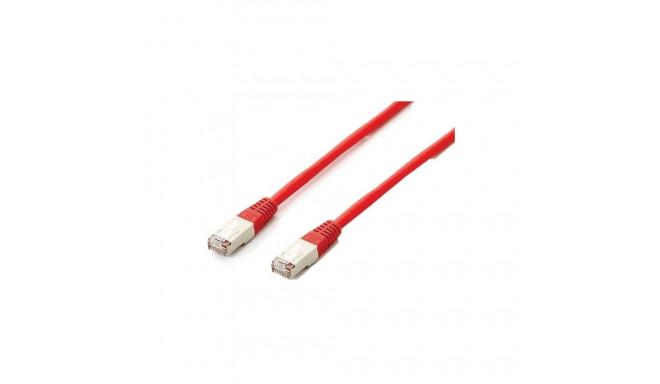 "Equip Patchkabel Cat6A S/FTP 2xRJ45 2.00m rot Plat.LSZH Polybeutel"