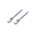 "Equip Patchkabel Cat6A S/FTP 2xRJ45 1.00m lila Plat.LSZH Polybeutel"