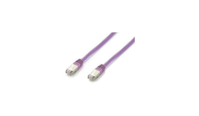 "Equip Patchkabel Cat6A S/FTP 2xRJ45 1.00m lila Plat.LSZH Polybeutel"