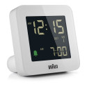 "Braun BC 09 W-DCF Funkwecker Multiband wei"