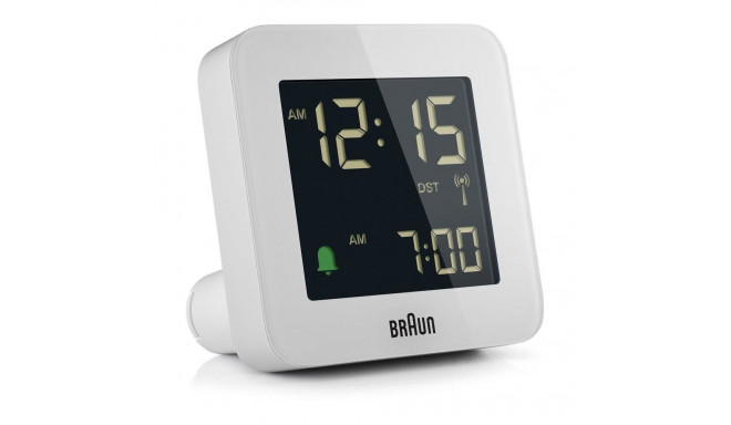 "Braun BC 09 W-DCF Funkwecker Multiband wei"