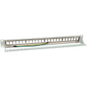 "Equip Patchpanel 24x Cat6A 19"" FTP 1HE Keystone Montage ws"