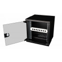 "Equip Patchpanel 10"" mit Keystone Montage 1U. grau"