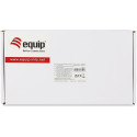 "Equip Patchpanel 12x RJ45 Cat6A 10"" FTP 1HE Premium hellgrau"