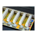 "Equip Patchpanel 16x RJ45 Cat6 19"" FTP 1HE ISO/IEC schwarz"