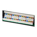 "Equip Patchpanel 16x RJ45 Cat5e 19"" 1HE ungeschirmt schwarz"