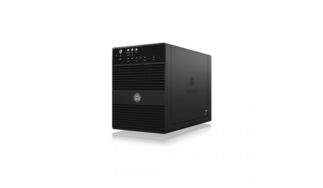 "3.5 8cm SATA 4x SATA 3.5"" zu 1x USB 3.0 + 1x eSATA. JBOD ICY BOX"