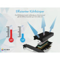 "PCI Express Card (x4) > 1x M.2 NVME 2280/2260/2242 mit Kühlkörper RaidSonic"