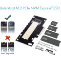 "PCI Express Card (x4) > 1x M.2 NVME 2280/2260/2242 mit Kühlkörper RaidSonic"
