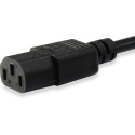"Equip Kaltgeräteverl.-Kabel IEC C14 -> IEC C13 St/Bu 3m sw"