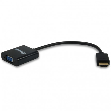 "Equip HDMI Adapter VGA mit Audio schwarz"