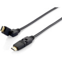 "Equip HDMI PHS Ethernet 2.0 A-A St/St 2.0m 4K60Hz HDRdrb.sw Polybeutel"