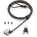 "KENSINGTON ClickSafe 2.0 Universelles 3-in-1 Laptopschloss T-Bar Nano & Wedge-Shaped"