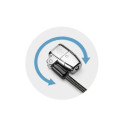 "KENSINGTON ClickSafe 2.0 Universelles 3-in-1 Laptopschloss T-Bar Nano & Wedge-Shaped"