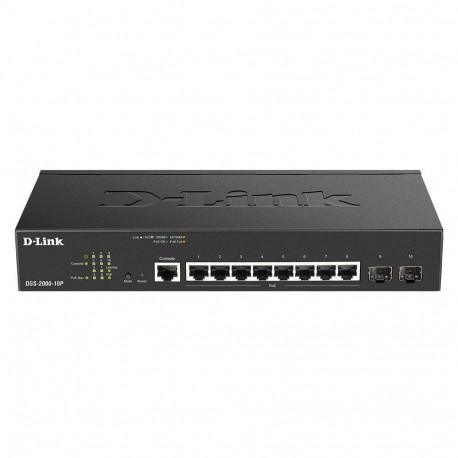 "8P D-Link DGS-2000-10P 2xSFP M RM"