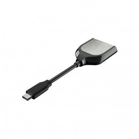 "Sandisk CardReader Extreme Pro USB-C Silver Black"