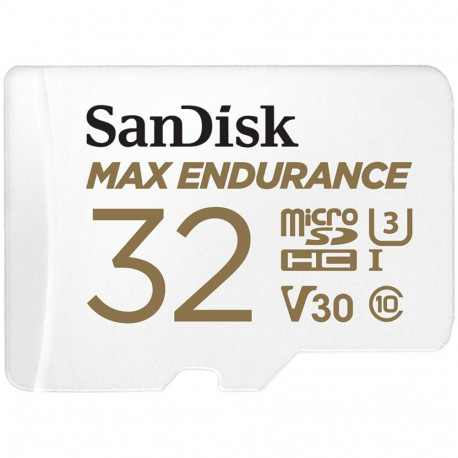 Sandisk Max Endurance 32GB microSDHC mälukaart 100MB/s + adapter