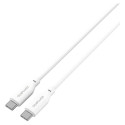 "4smarts USB-C / USB-C Silikon-Kabel High Flex 60W 1.5m Wei"