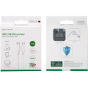 "4smarts USB-C / USB-C Silikon-Kabel High Flex 60W 1.5m Wei"