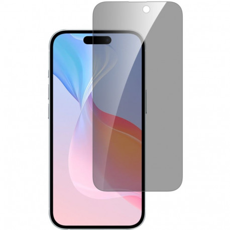"4smarts Second Glass Privacy mit Montagerahmen iPhone 16"