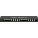 "NETGEAR Switch 16x GE GS316EPP-100PES PoE+ Gigabit 231W 1SF"