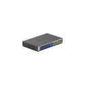 "NETGEAR Switch 16x GB GS516PP-100EUS unmanaged POE HighPower"