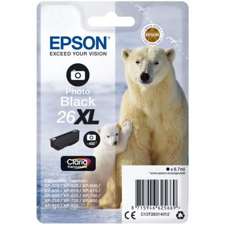"Epson T2631 26XL Photo Black NEUE VERPACKUNG"