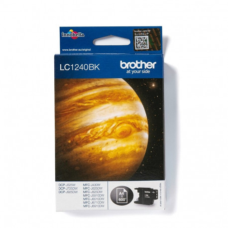 Brother LC-1240BK must tint kuni 600 lehekülge vastavalt ISO/IEC 24711