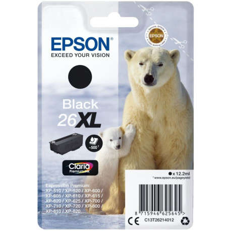 "Epson T2621 26XL black"