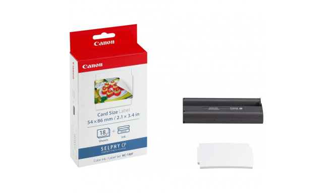"Canon KC-18IF INK AND PAPER SET"