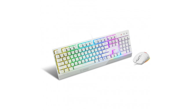 "MSI Vigor GK-30 Combo Gaming Keyboard WHITE"