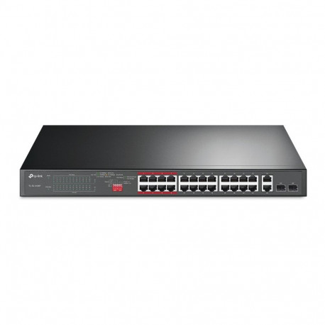 "TP-Link Switch TL-SL1226P 26-Port 10/100Mbps PoE"