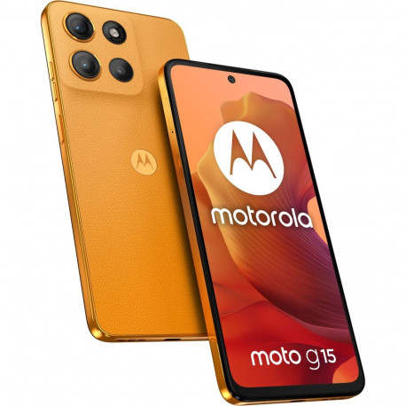 "Motorola Moto G15 128 GB 4RAM sunrise orange"