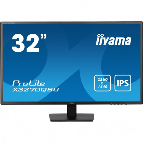 "IIYAMA 80.0cm (31.5"") X3270QSU-B1 16:9 2xHDMI+DP+3xUSB IPS retail"