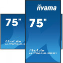 "IIYAMA 189.3cm(75"") LH7575UHS-B1AG 16:9 3xHDMI+DP+2xUSB IPS retail (Speditionsversand)"
