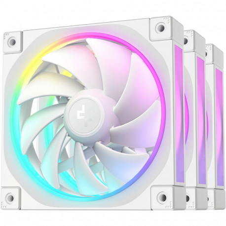 "120mm DeepCool FL12 White Triple-Pack"