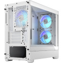 "Tower Fractal Design Pop Mini Air RGB TG Clear White"