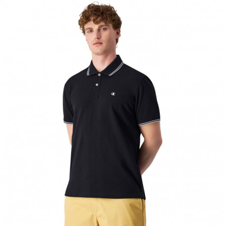 Koszulka męska Champion polo czarna 220897 KK001 XL