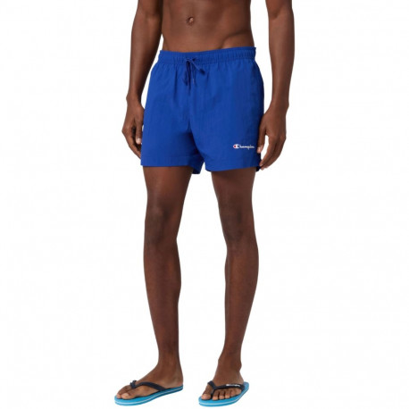 Spodenki kąpielowe męskie Champion Beachshort niebieskie 219979 BS008  M