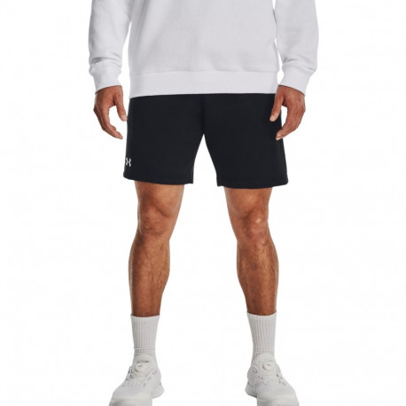 Spodenki męskie Under Aromur Rival Fleece czarne 1379779 001 2XL