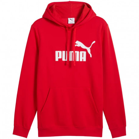 Bluza męska Puma ESS No.1 Logo Hoodie FL czerwona 682570 11 2XL