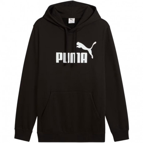 Bluza męska Puma ESS No.1 Logo Hoodie FL czarna 682570 01 L