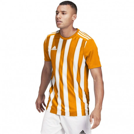 Adidas meeste särk Striped 21 Jersey H35642 M, oranž-valge