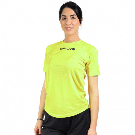 Koszulka Givova One żółta fluo MAC01 0019   3XS