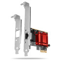 PCIe adapter PCEE-GIX gigabit Ethernet Intel i210-AT PXE koos SP ja LP
